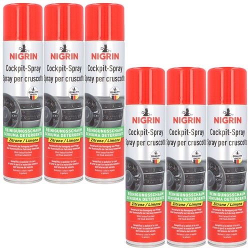 Set nigrin cockpit spray - 6x,