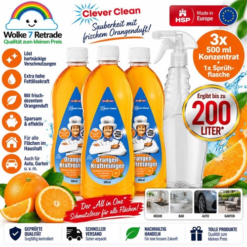 Orangen kraftreiniger 200liter - kraftreiniger,